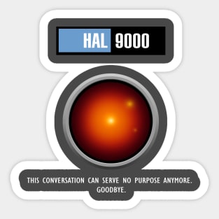 HAL 9000 Conversation Sticker